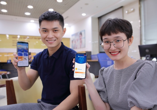 Sacombank mien phi loat dich vu hinh anh