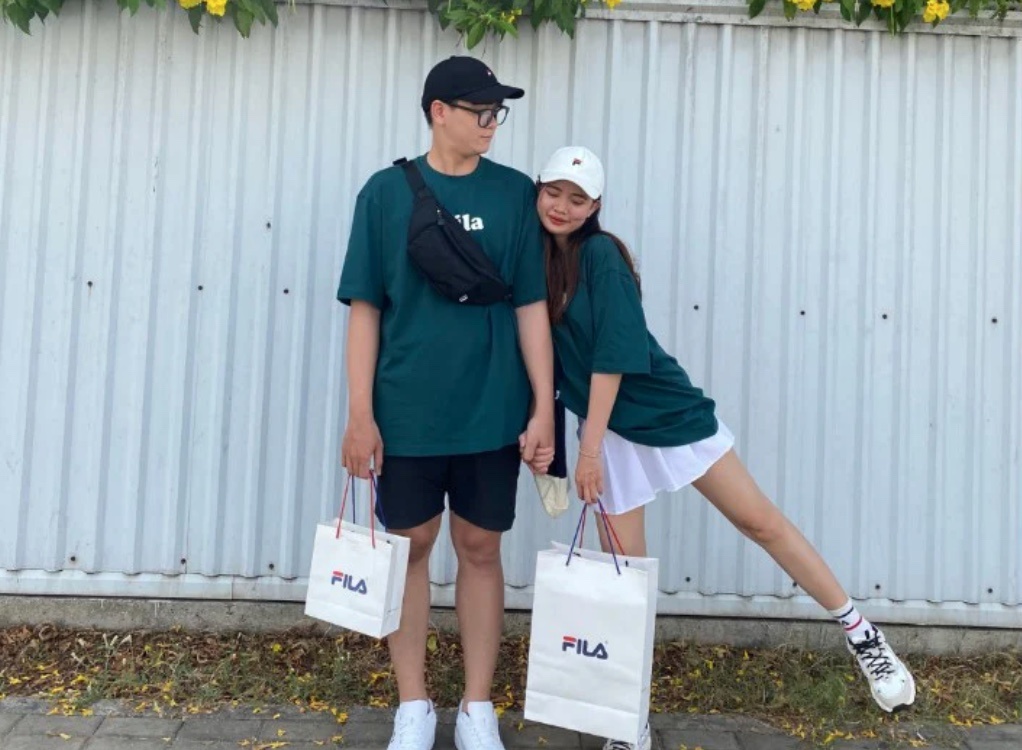 San sale Fila 50% ngay luong ve hinh anh