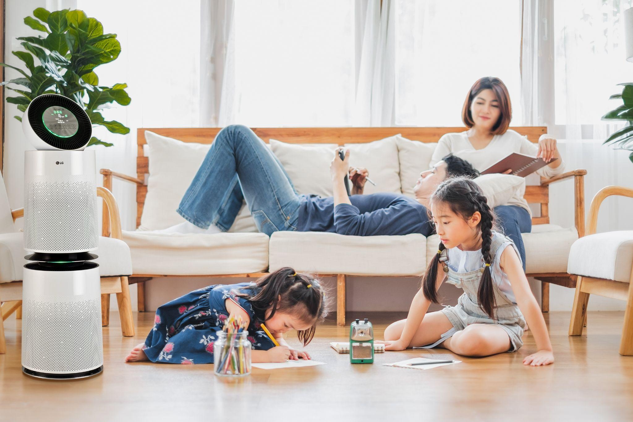 Giai phap cham soc suc khoe va dau an noi bat cua LG hinh anh