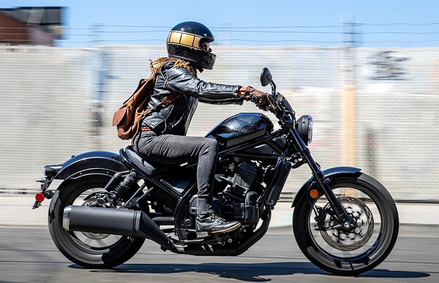 Xe phan khoi lon Honda Rebel 1100 vua ra mat co gi dang chu y? hinh anh