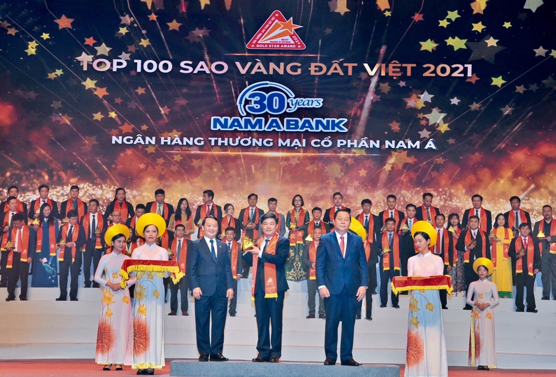 Nam A Bank,  Sao vang dat Viet 2021 anh 2