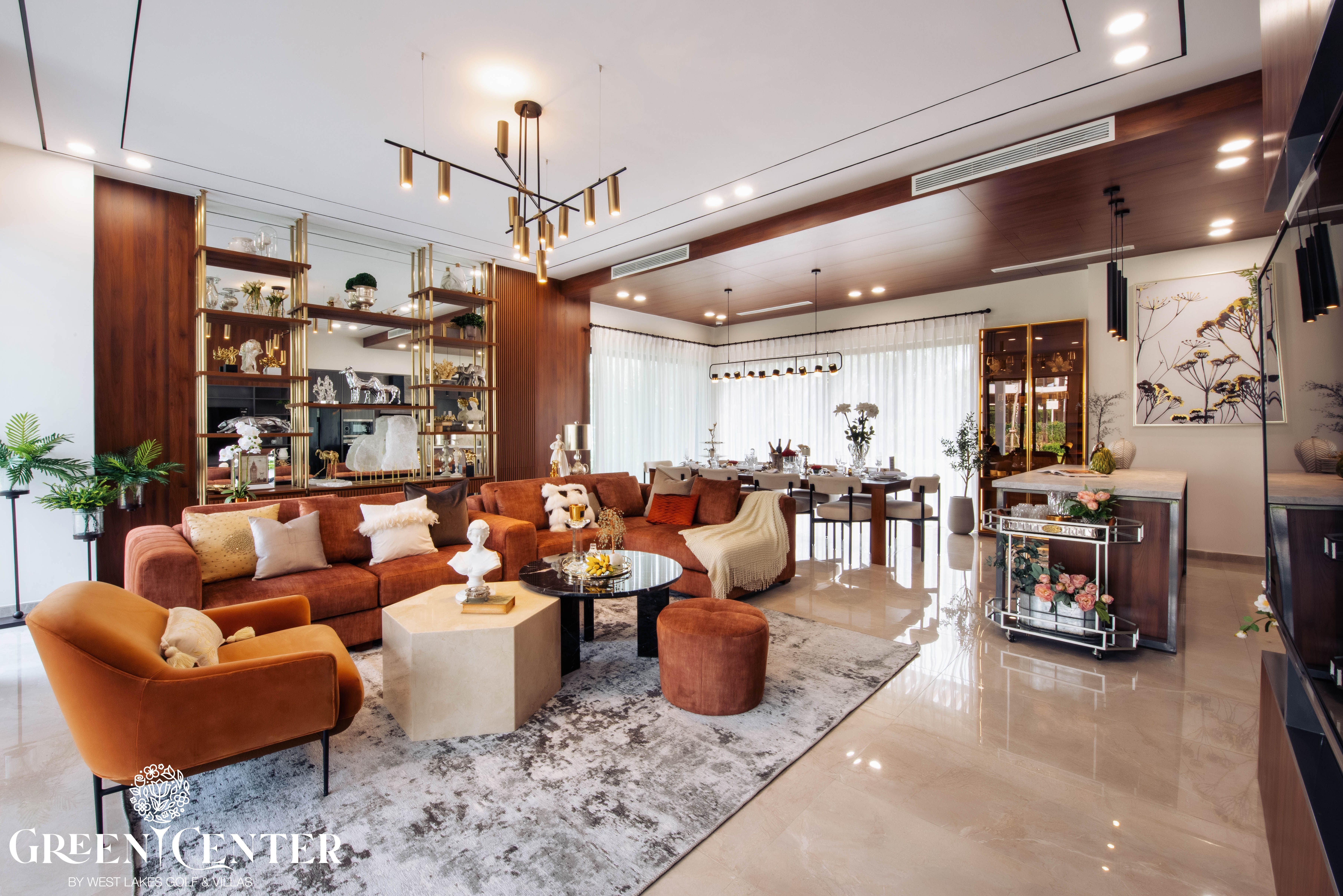 Lang sinh thai golf Green Center anh 3