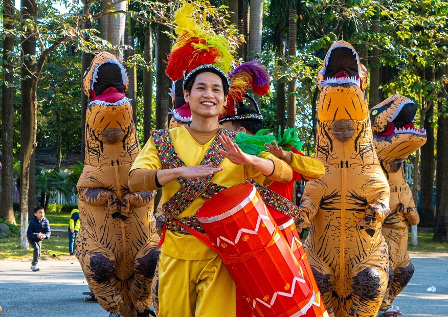 'Dai tiec rung xanh' tai Bao Son hua hen hut khach dip gio To hinh anh