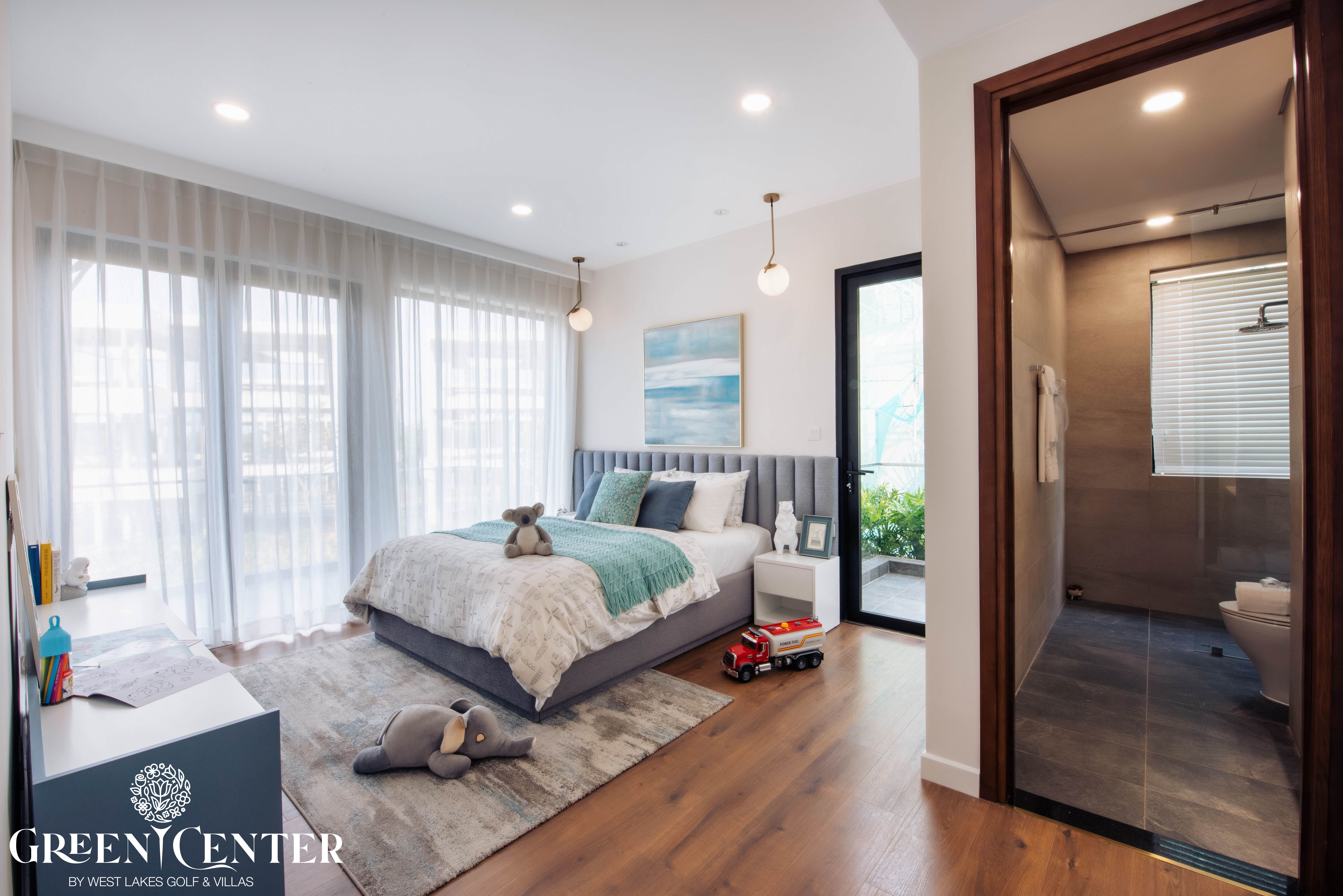 Lang sinh thai golf Green Center anh 4