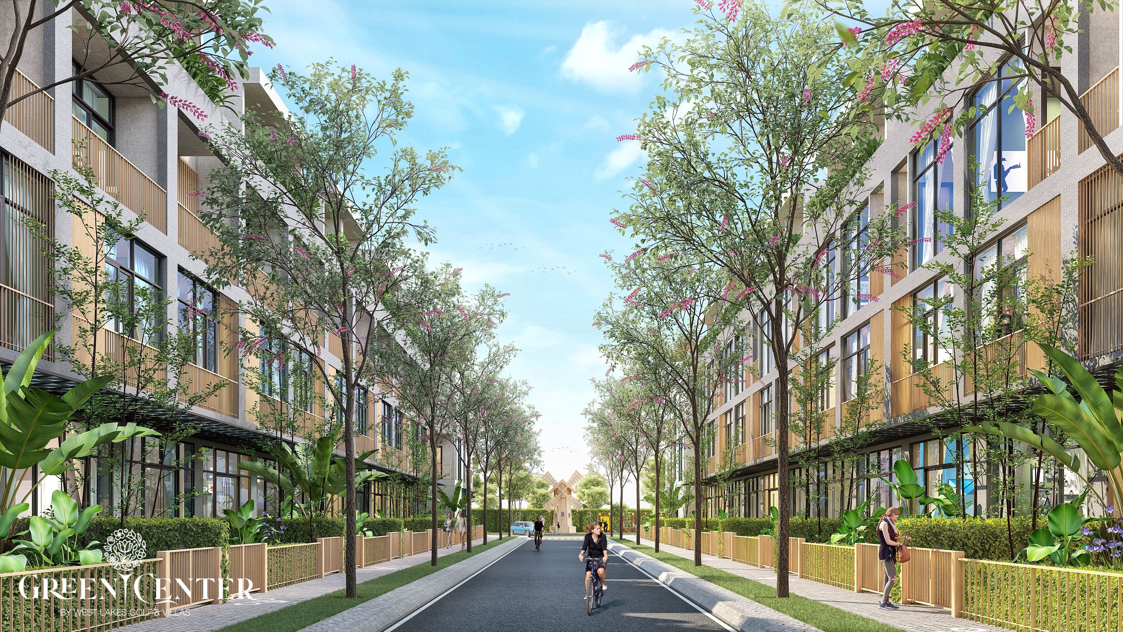 Lang sinh thai golf Green Center anh 3