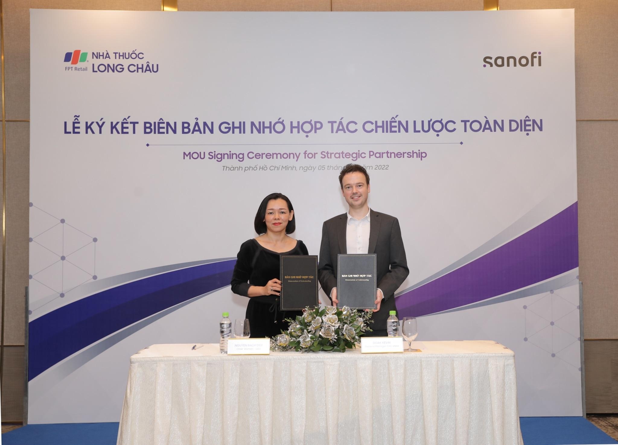 FPT Long Chau hop tac Sanofi Viet Nam anh 2