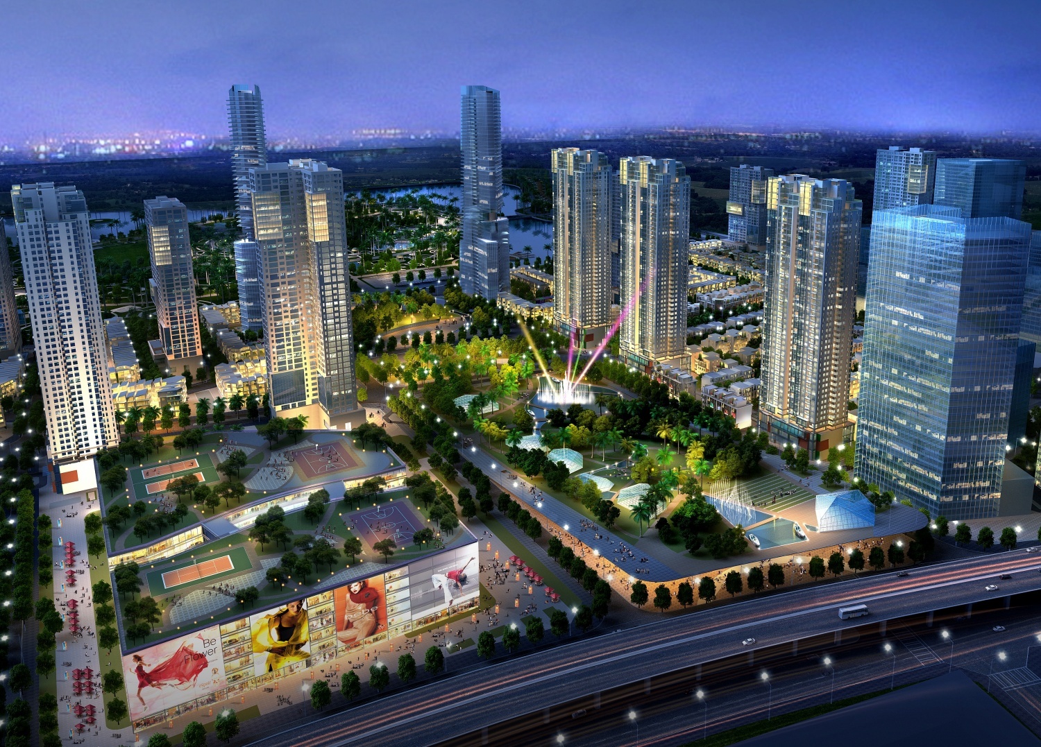 The Manor Central Park - khong gian song hien dai dam chat Ha thanh hinh anh