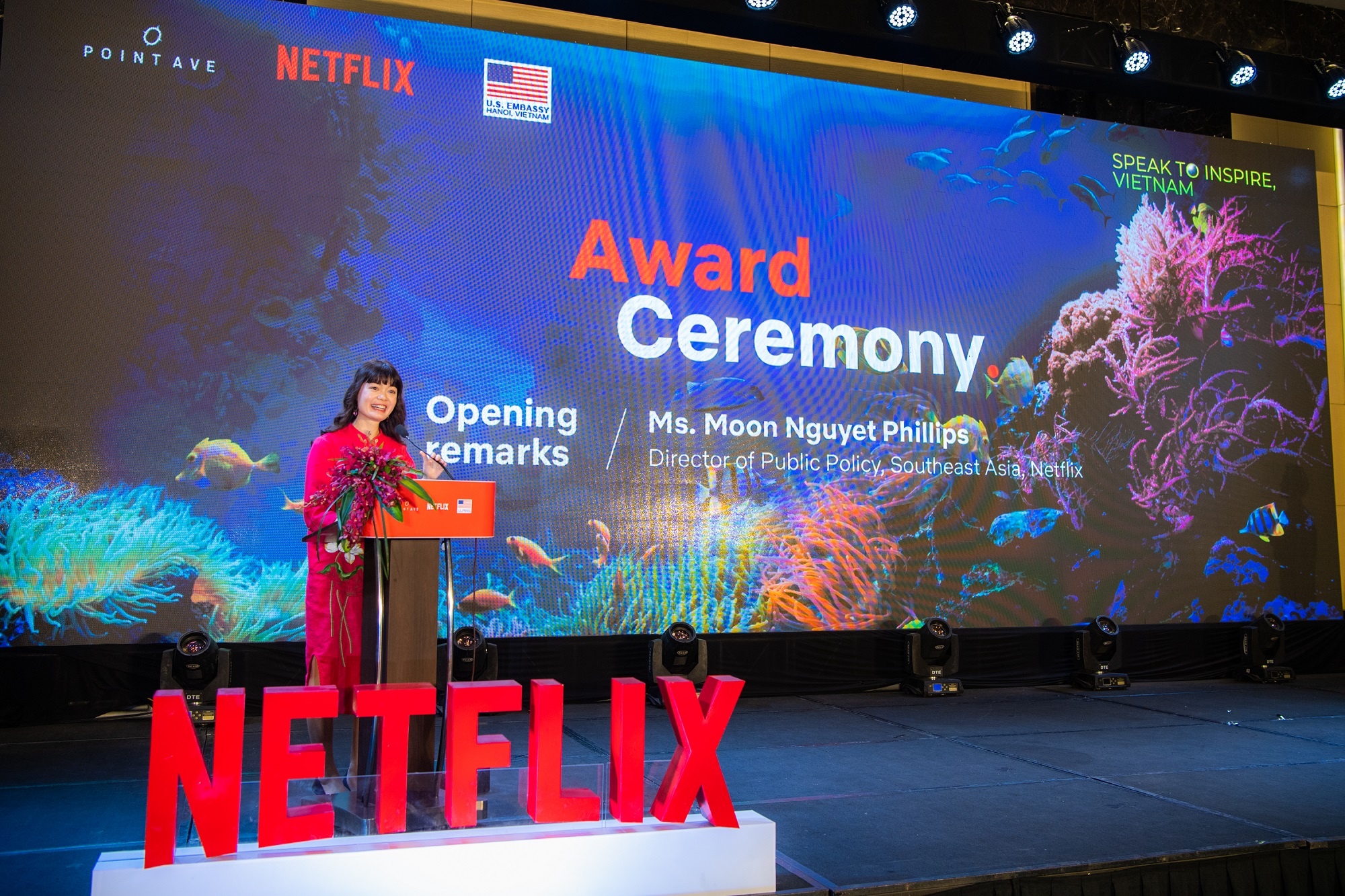 Netflix,  Speak to Inspire Vietnam ảnh 3 Netflix,  Speak to Inspire Vietnam anh 3