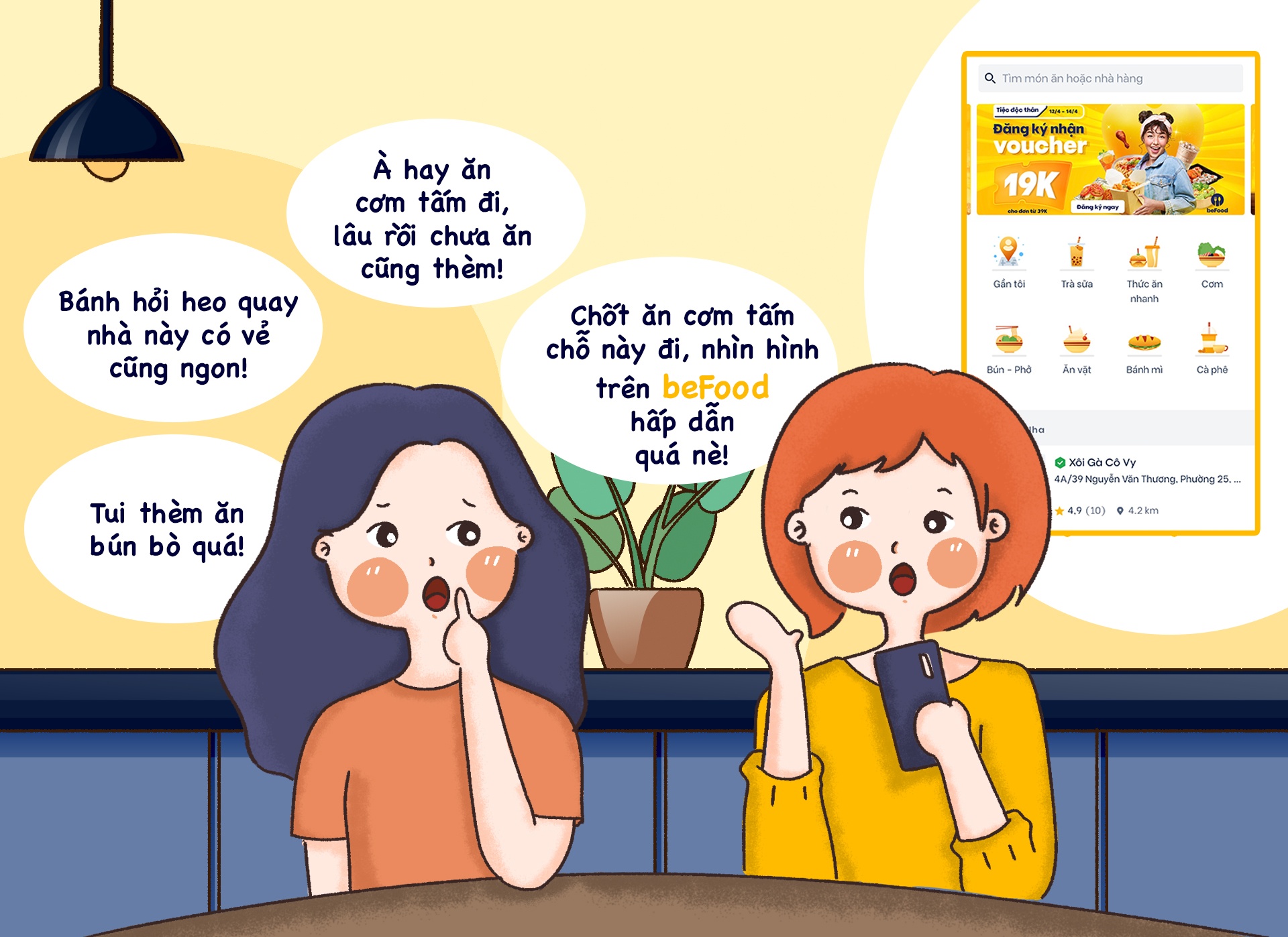 Be,  ứng dụng gọi món ảnh 5 Be,  ung dung goi mon anh 5