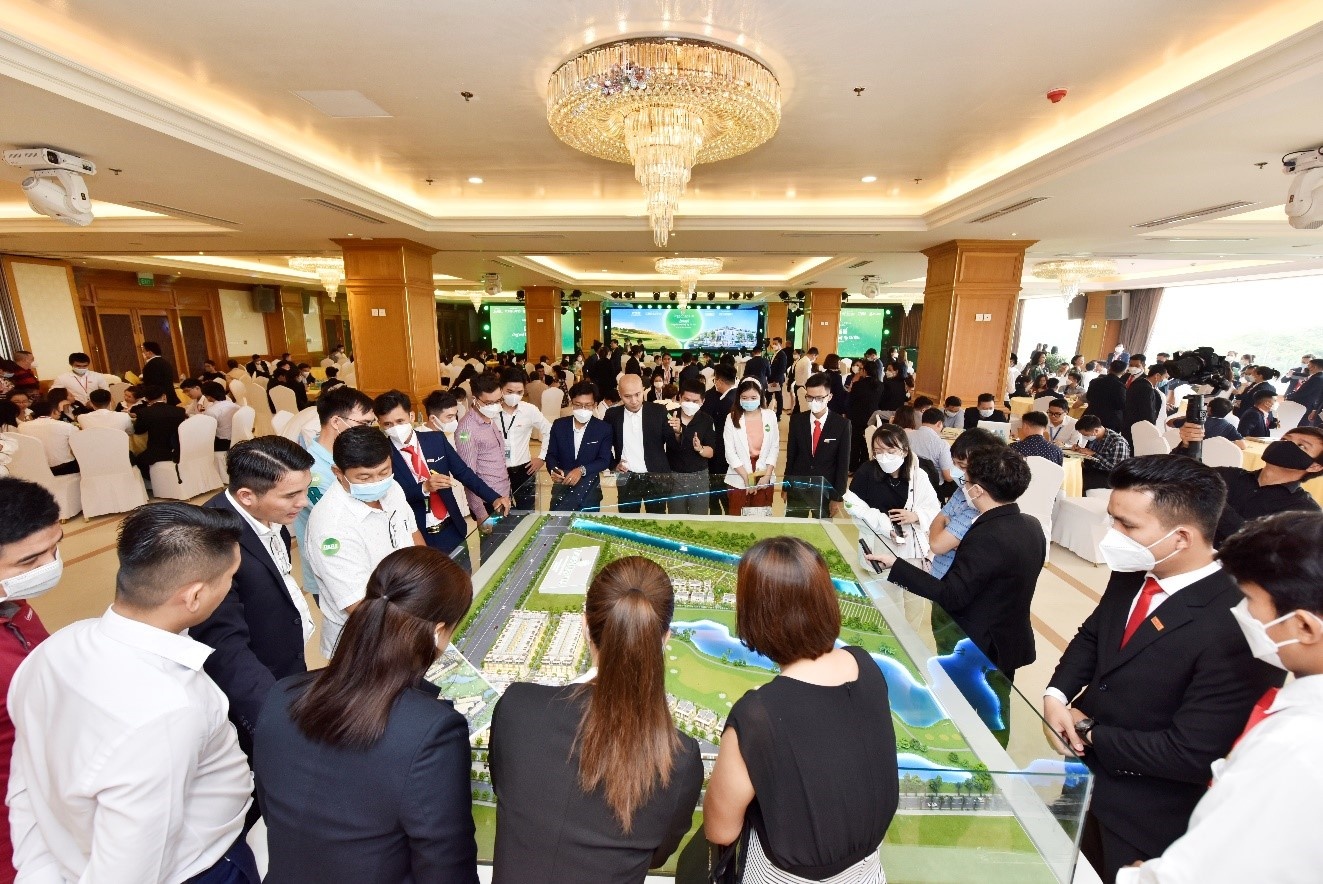Le cong bo du an Green Center thu hut hang tram nha dau tu hinh anh