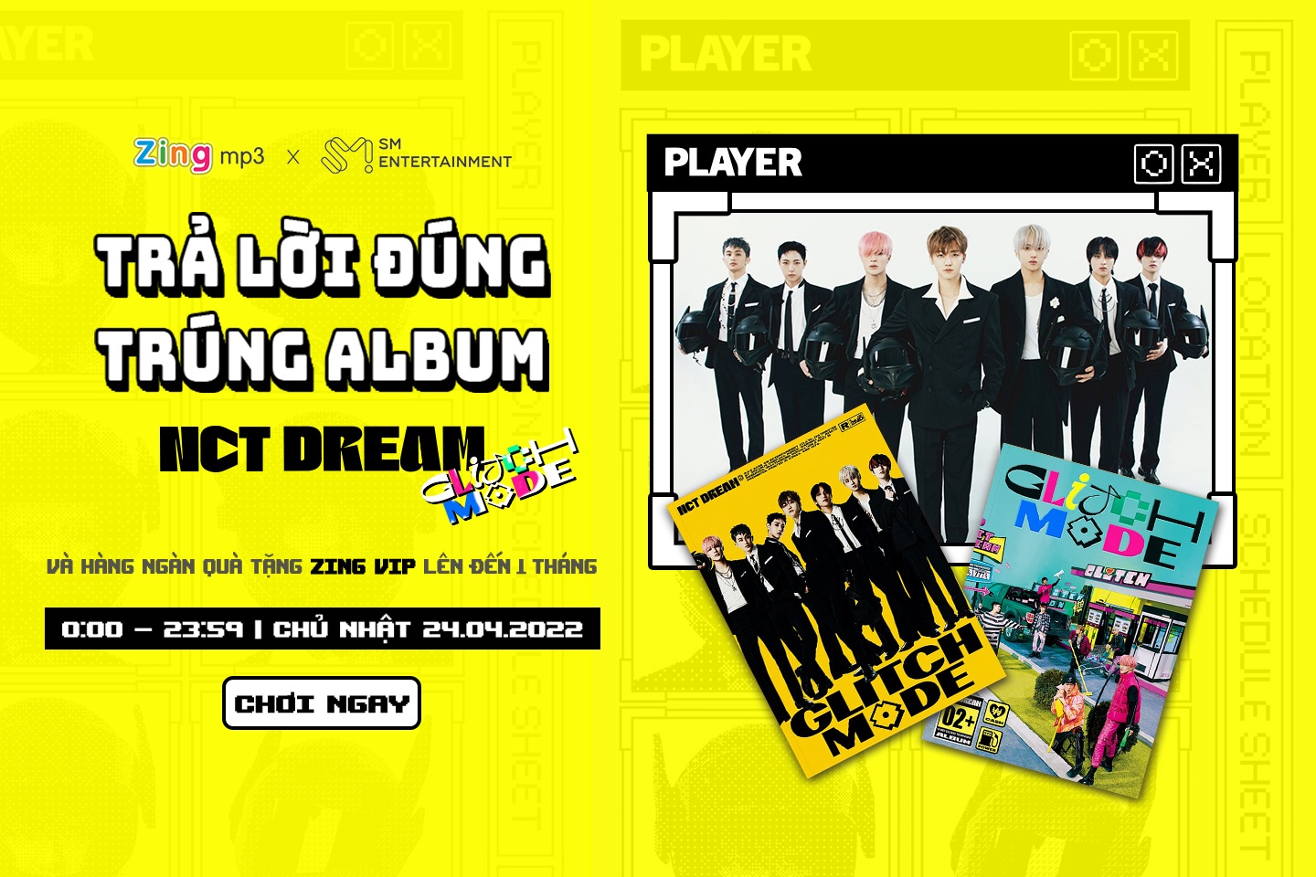 Zing MP3,  A day with NCT Dream anh 1