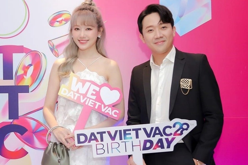 Tran Thanh, Thuy Ngan va dan sao Viet du sinh nhat DatVietVAC hinh anh