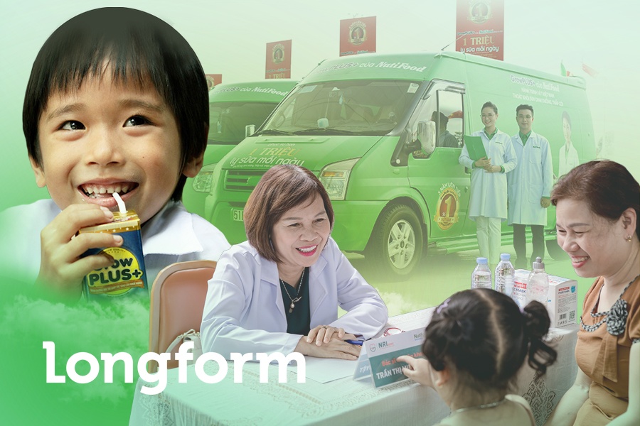 Nutifood GrowPLUS+ viet tiep uoc mo nang tam voc, suc khoe tre em Viet hinh anh