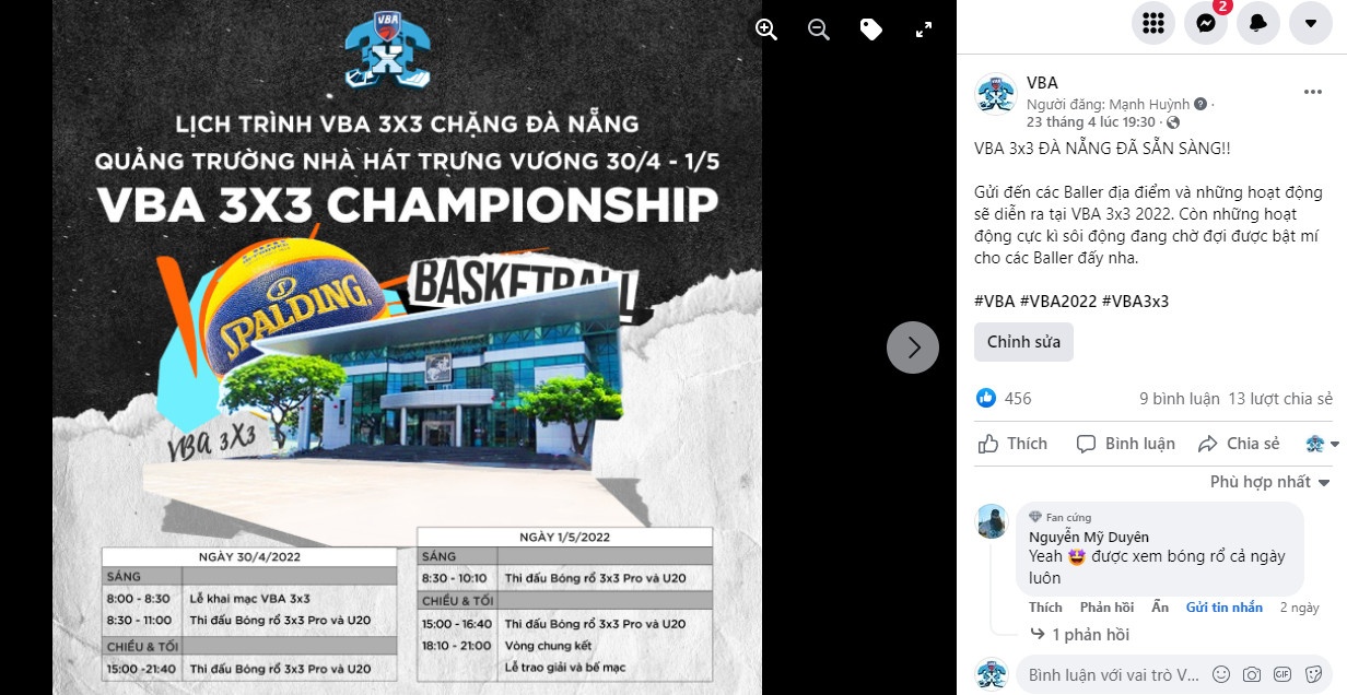 VBA,  bong ro chuyen nghiep anh 1