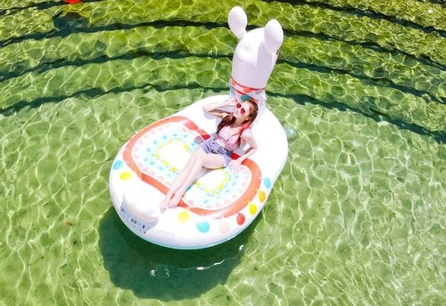 Cong vien Suoi Mo khai truong nhieu hang muc trong dip le 30/4 hinh anh