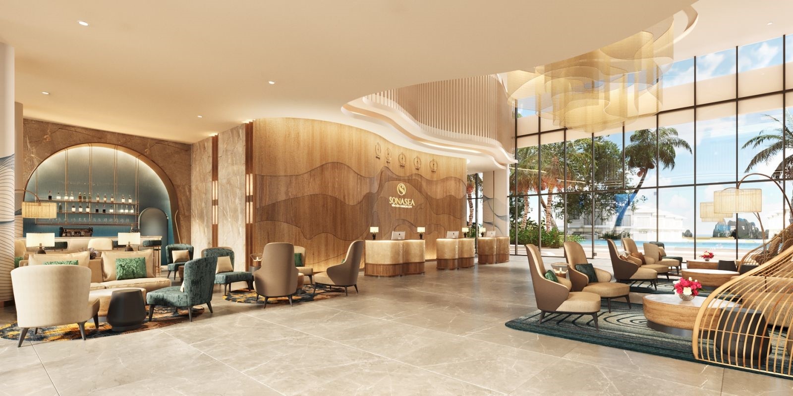 le khoi cong khu nghi duong Wyndham Garden Sonasea Van Don anh 3