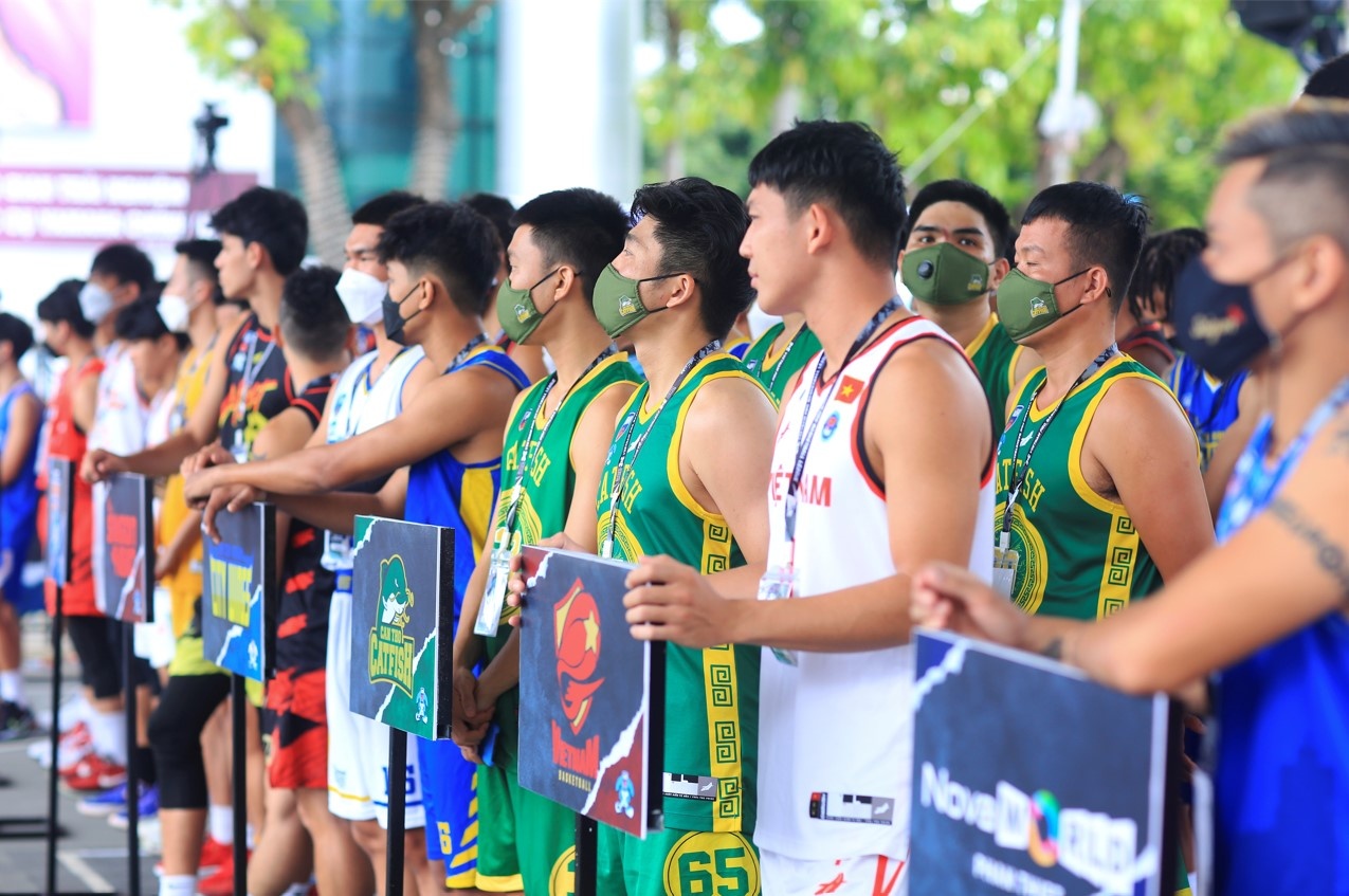 VBA lan dau khai mac Giai bong ro 3x3 chuyen nghiep Viet Nam hinh anh