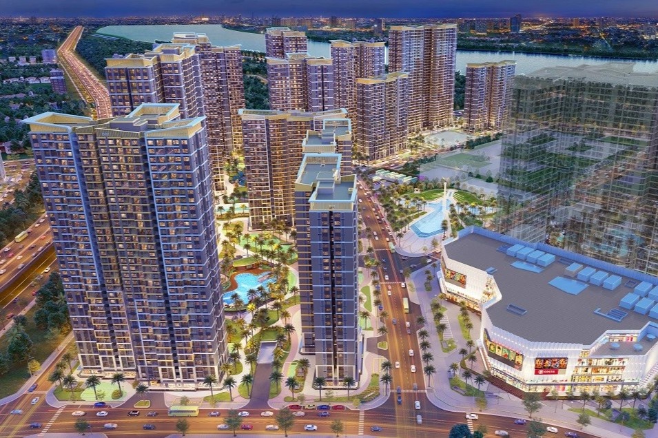 Man thap sang bieu tuong tren toa nha cao nhat Viet Nam hinh anh