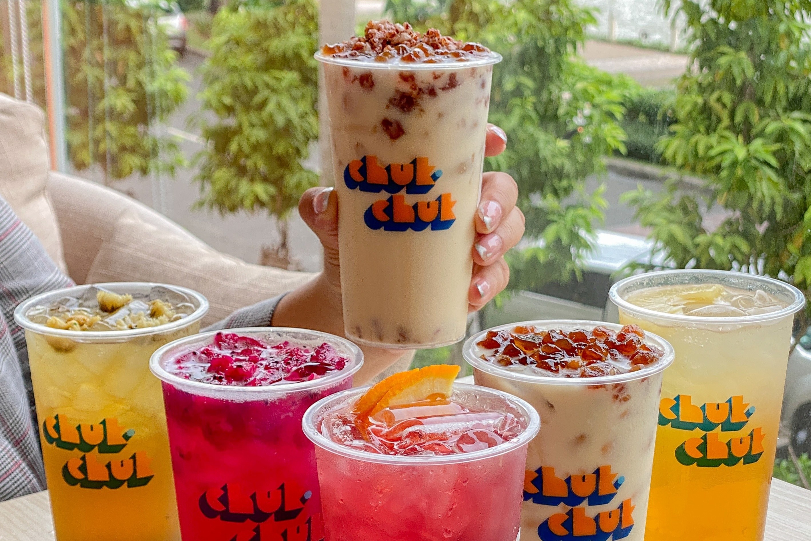 Giai nhiet voi tra thanh mat chuan cold brew cua Chuk Chuk hinh anh