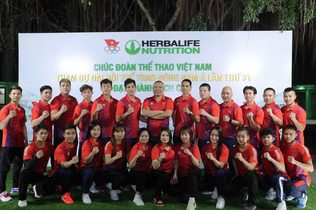 Herbalife dong hanh the thao Viet Nam tai SEA Games 31 hinh anh