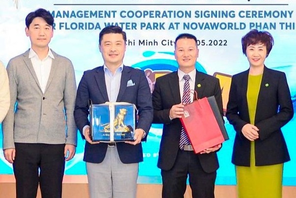 NovaDreams cung tap doan hang dau Han Quoc van hanh Floria Water Park hinh anh