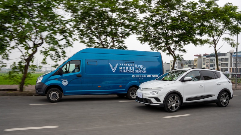 Dich vu cuu ho pin,  VinFast anh 1