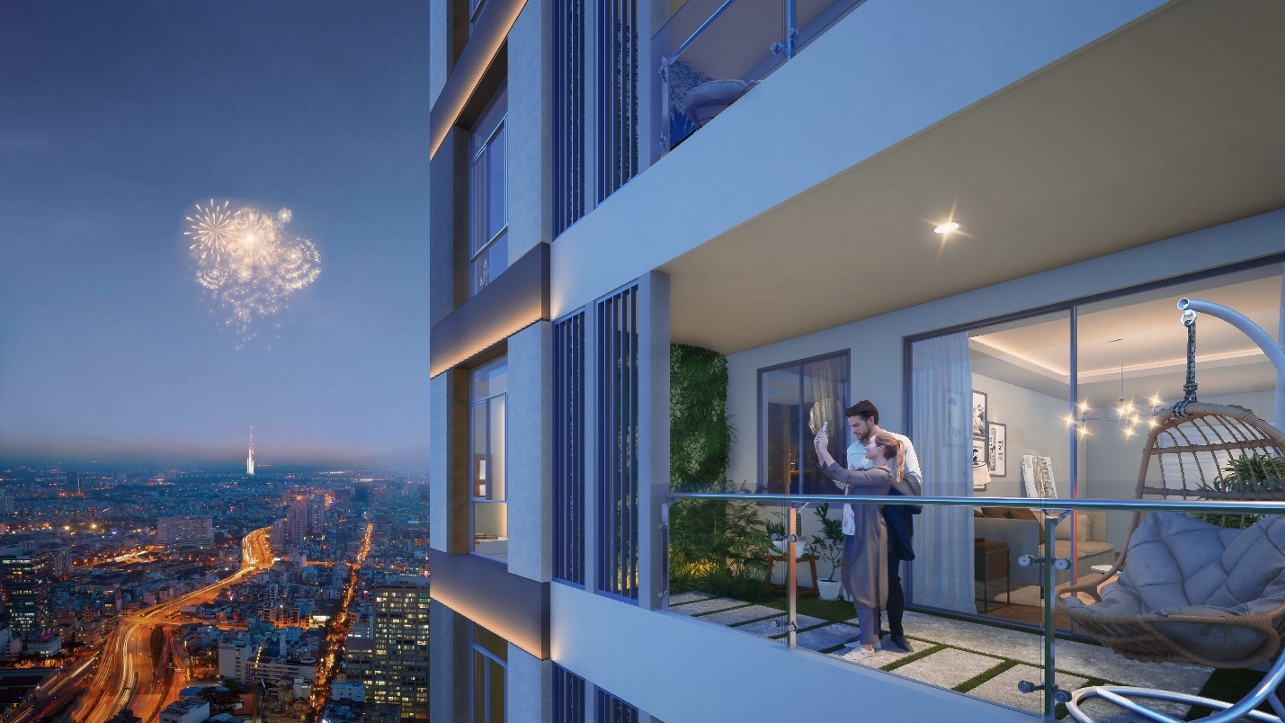 Tiem nang dau tu cua can ho co tam nhin dep hinh anh