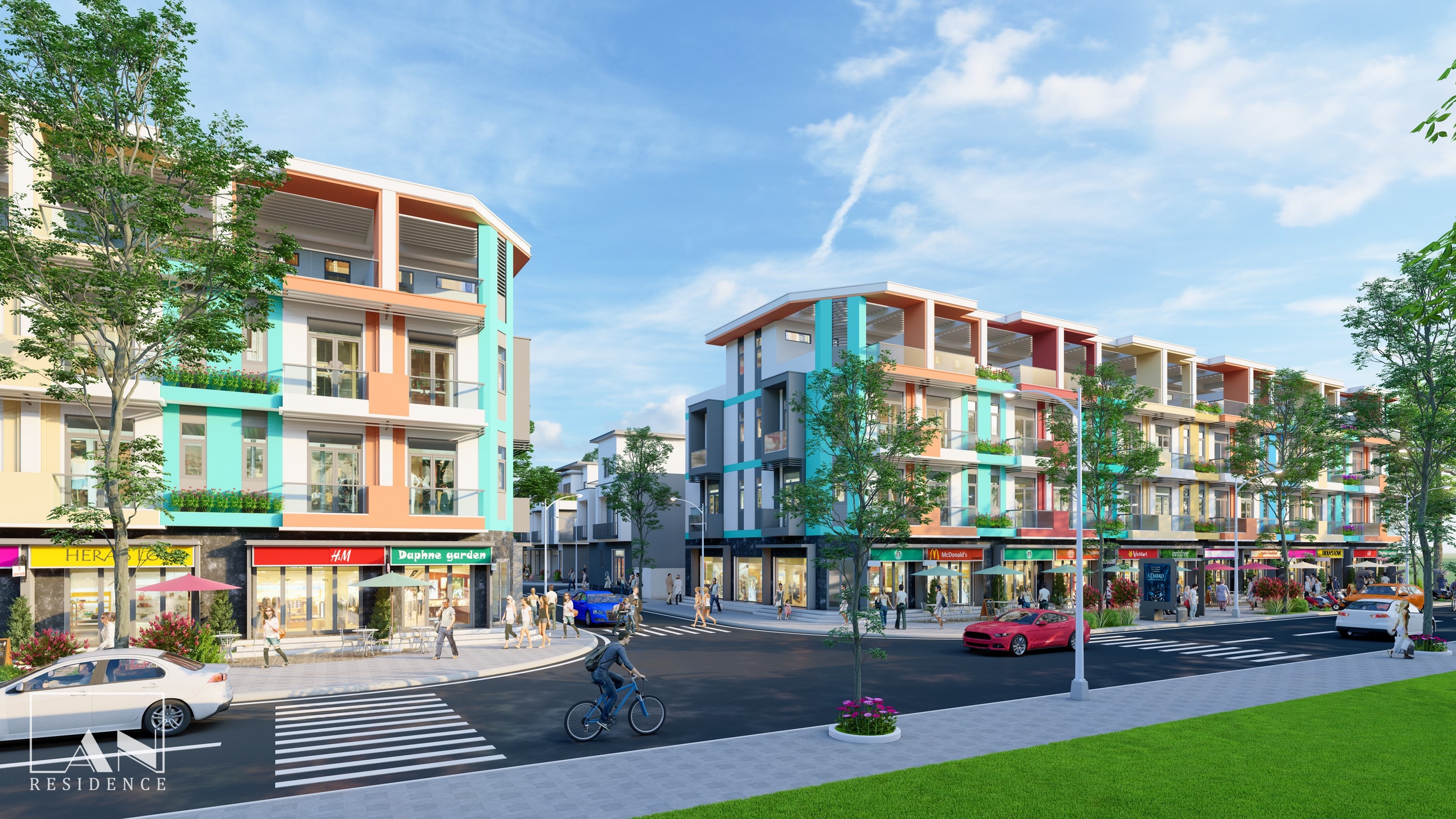 Pho thuong mai chuyen gia gan KCN VSIP Binh Duong hinh anh