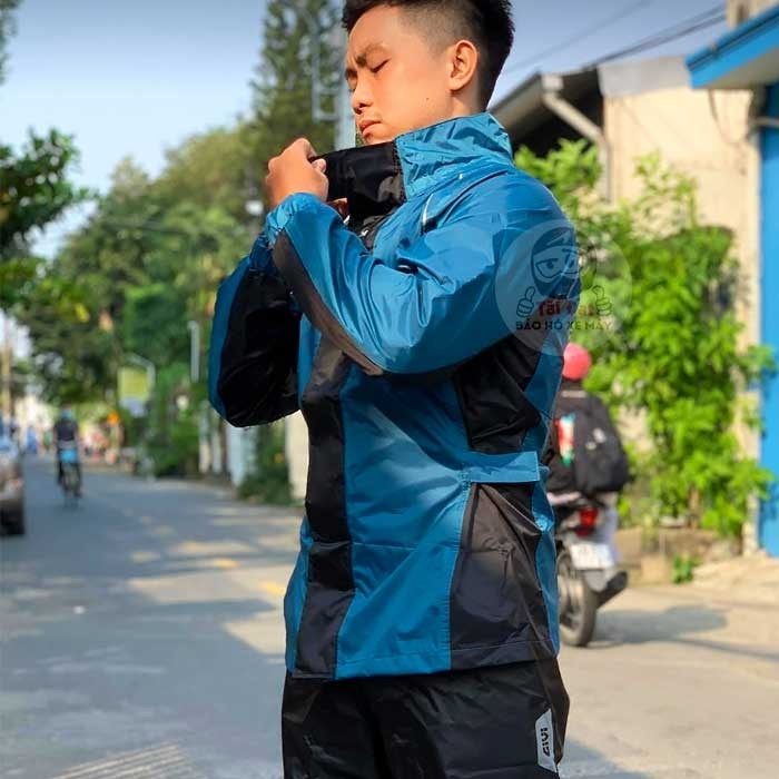 Áo mưa bộ Givi ảnh 1 Ao mua bo Givi anh 1
