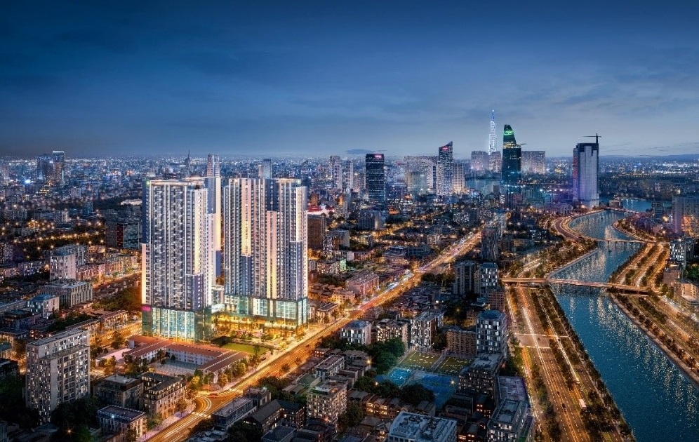 Cac sac dien cua ‘vien kim cuong xanh’ The Grand Manhattan hinh anh