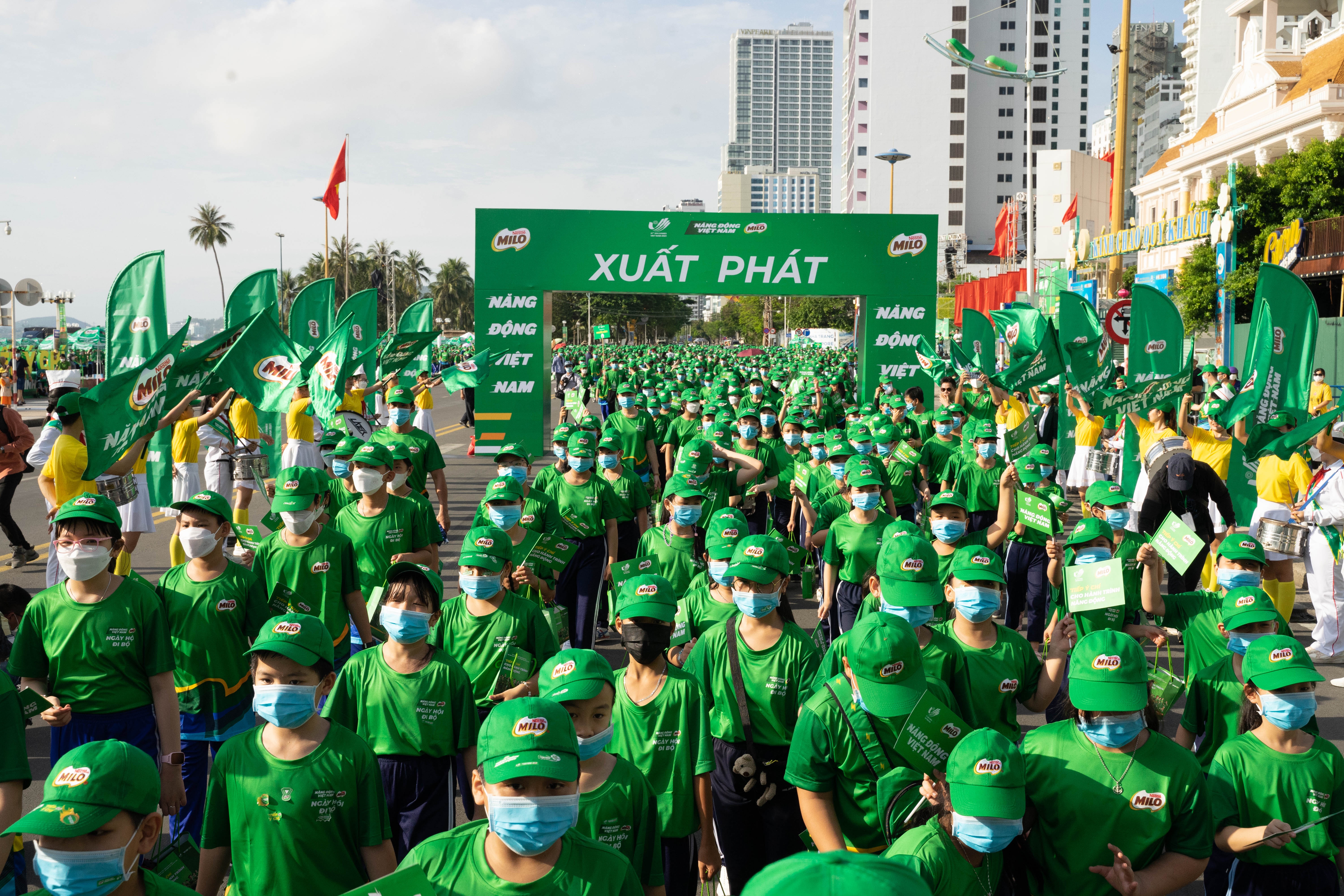 Ngay hoi di bo Milo 2022,  Nestle Milo anh 3