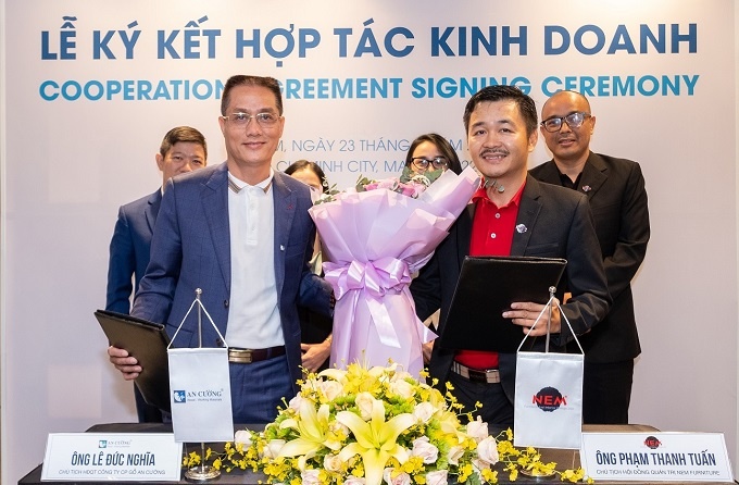 Noi that NEM ky ket hop tac kinh doanh voi Go An Cuong hinh anh