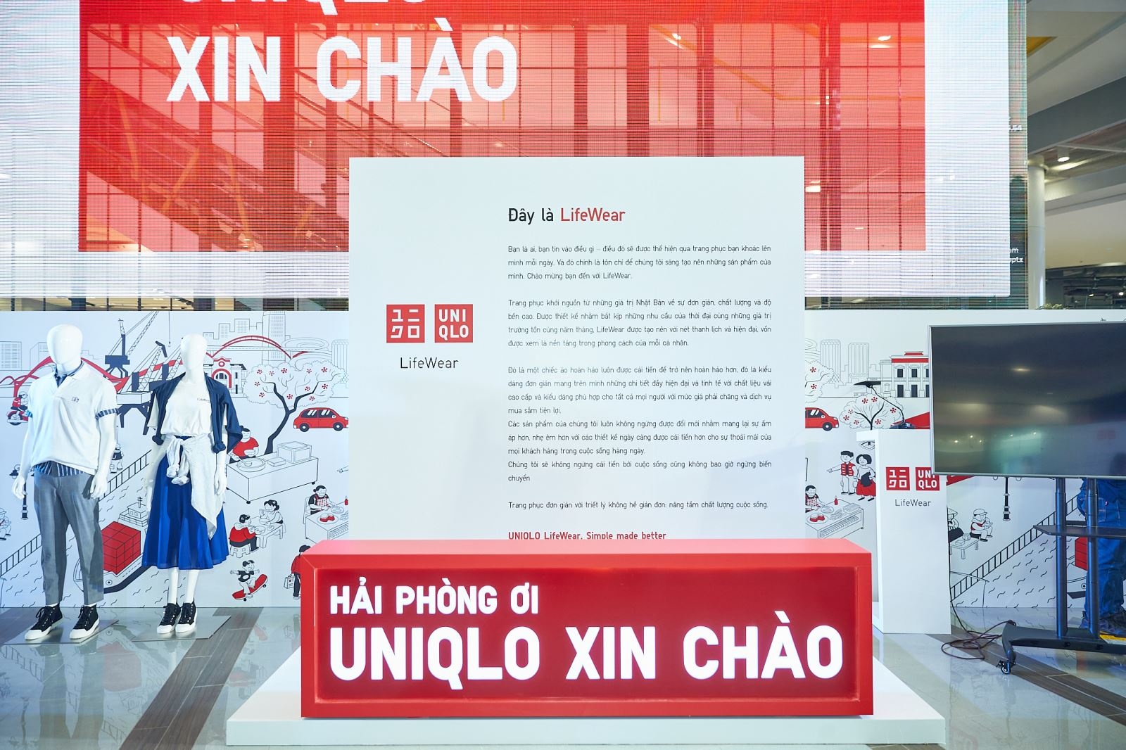 Uniqlo khai truong cua hang dau tien tai Hai Phong hinh anh