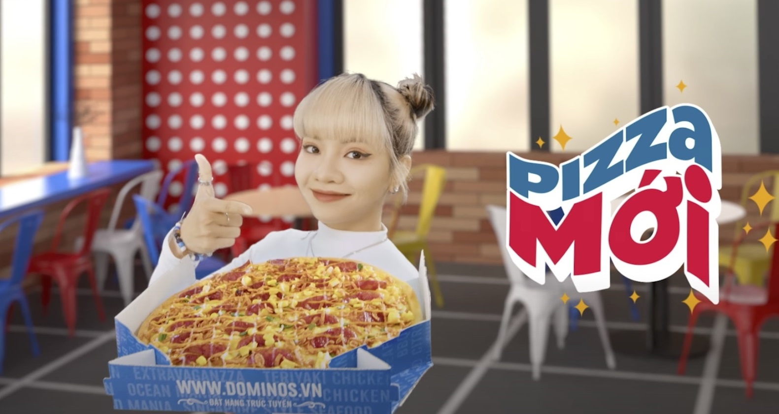 pizza lạp xưởng xốt trứng muối mayonnaise ảnh 2 pizza lap xuong xot trung muoi mayonnaise anh 2
