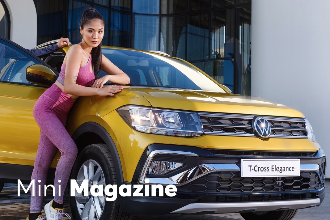 Gen Z chuong SUV do thi da sac mau Volkswagen T-Cross hinh anh
