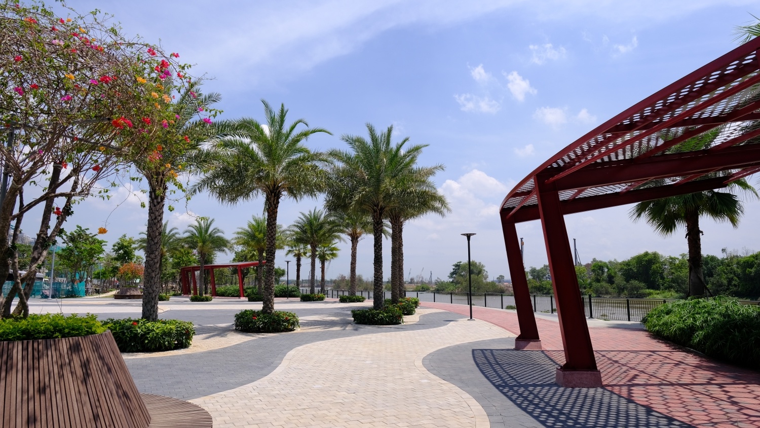 Khong gian xanh va tien ich - tieu chi an cu cua gia dinh hien dai hinh anh