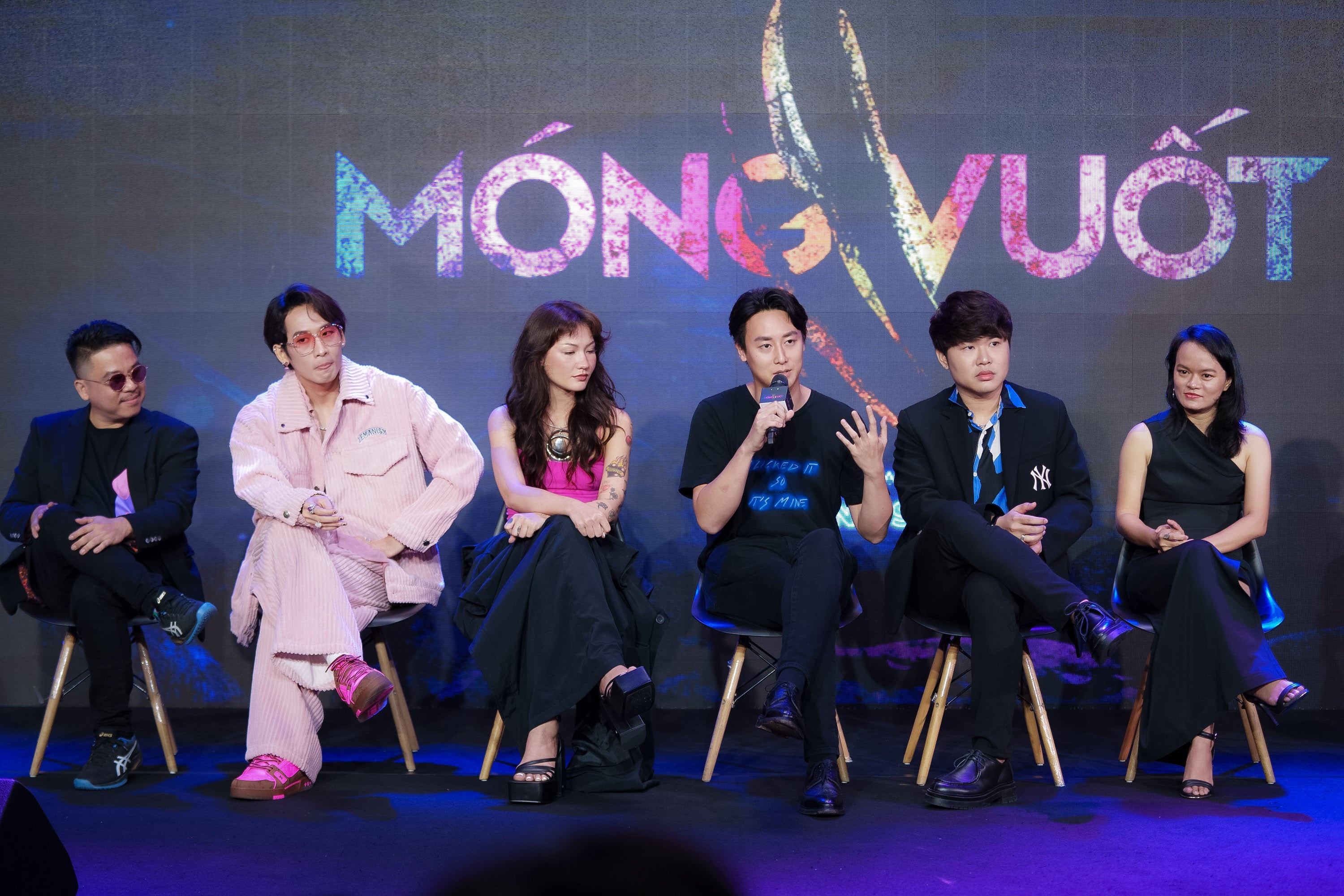 Kaity Nguyen, Tuan Tran va Rocker Nguyen tham gia du an 'Mong vuot' hinh anh