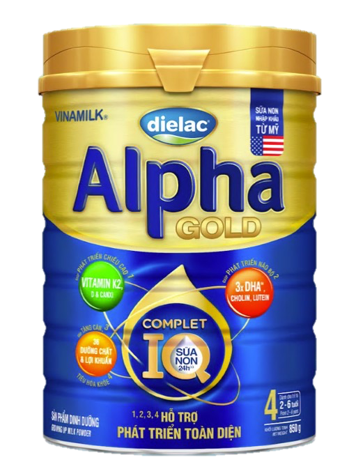Dielac Alpha Gold 4,  Vinamilk ảnh 3 Dielac Alpha Gold 4,  Vinamilk anh 3