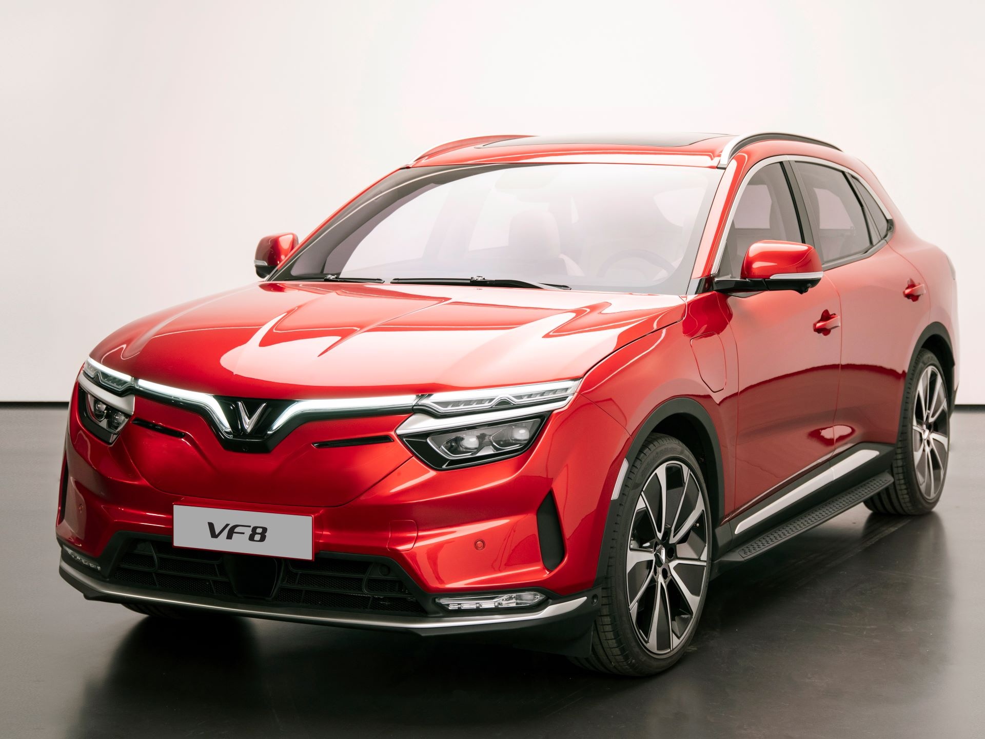 VinFast ra mat VF 8 va VF 9 tai trien lam xe dien EVS35 hinh anh