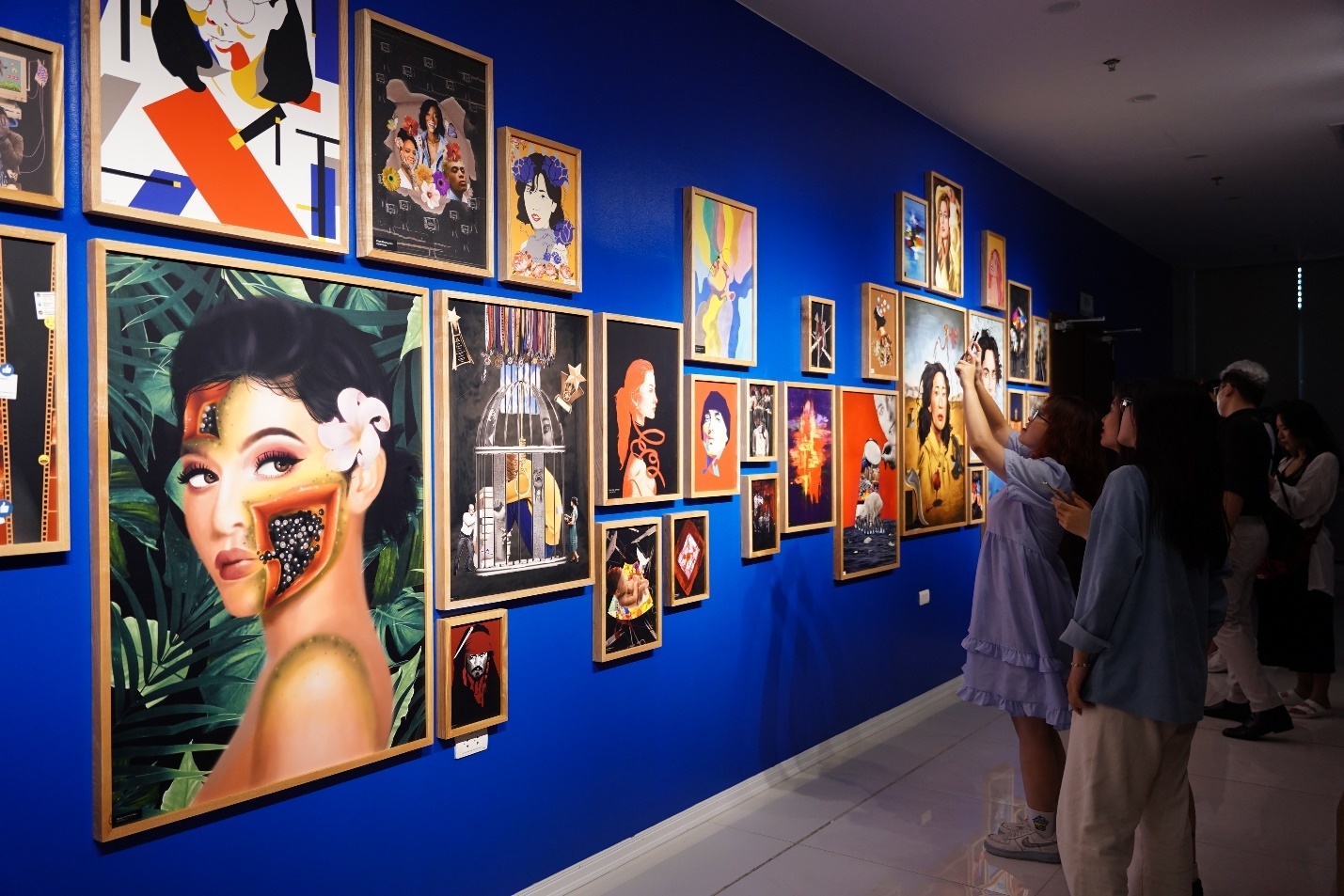 Truong quoc te ung dung AR vao san pham do hoa cua sinh vien hinh anh