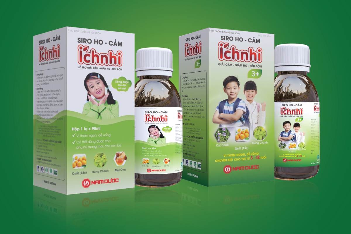 Siro ho cảm; Ích Nhi ảnh 3 Siro ho cam; Ich Nhi anh 3