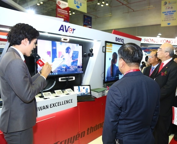 20 thuong hieu cong nghe Dai Loan hoi tu tai trien lam ICTCOMM 2022 hinh anh