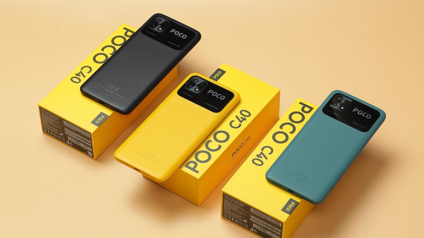 Poco C40 - smartphone moi cua Xiaomi, pin lau, gia duoi 3 trieu dong hinh anh
