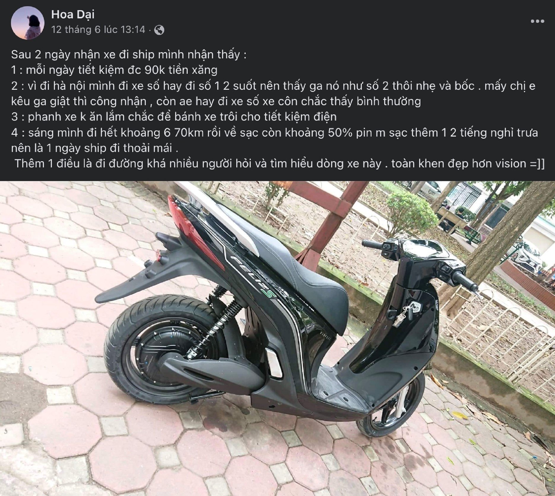 Xe may dien VinFast anh 1