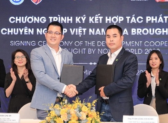 VBA va NovaWorld hop tac phat trien giai VBA - Brought by NovaWorld hinh anh