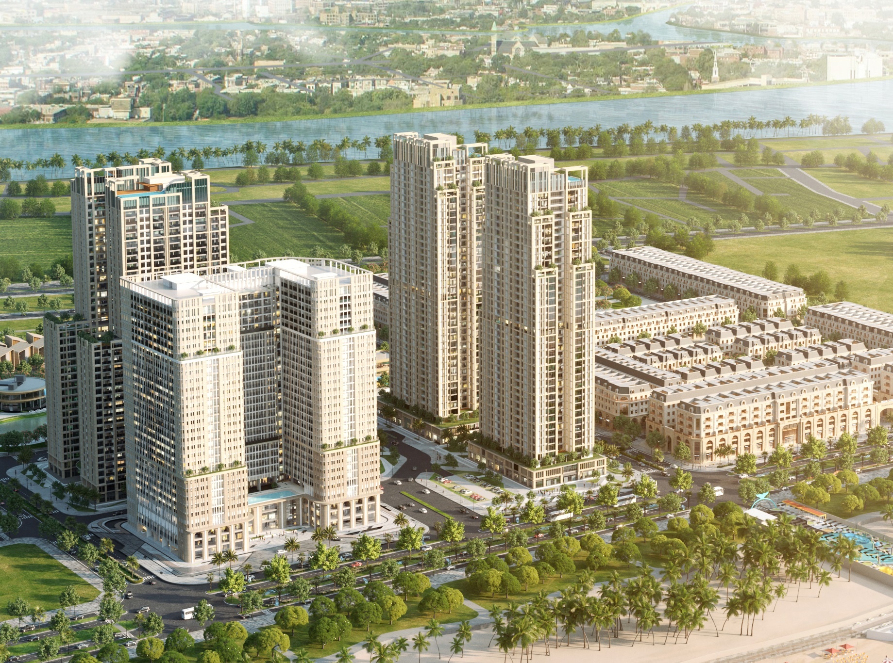 Dat Xanh Mien Trung ra mat thuong hieu nha o 5 sao quoc te hinh anh