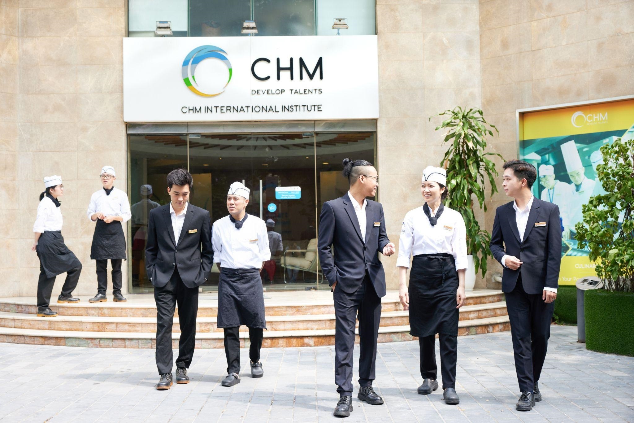 Hoc vien Quoc te CHM,  moi truong hoc hien dai anh 6