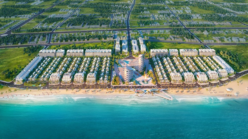 Dau an phong thuy trong kien truc, the dat tai du an Van Phu - Invest hinh anh