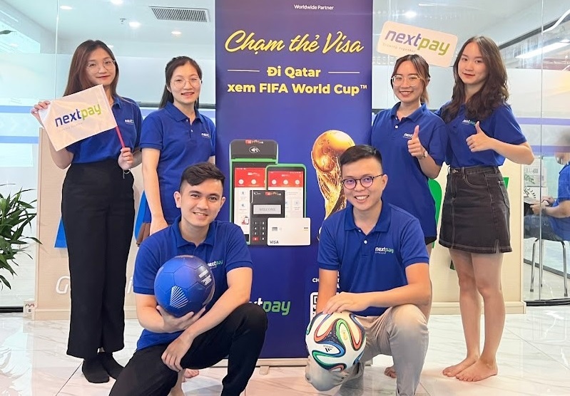 Visa hop tac voi NextPay tang ve xem FIFA World Cup  mien phi hinh anh