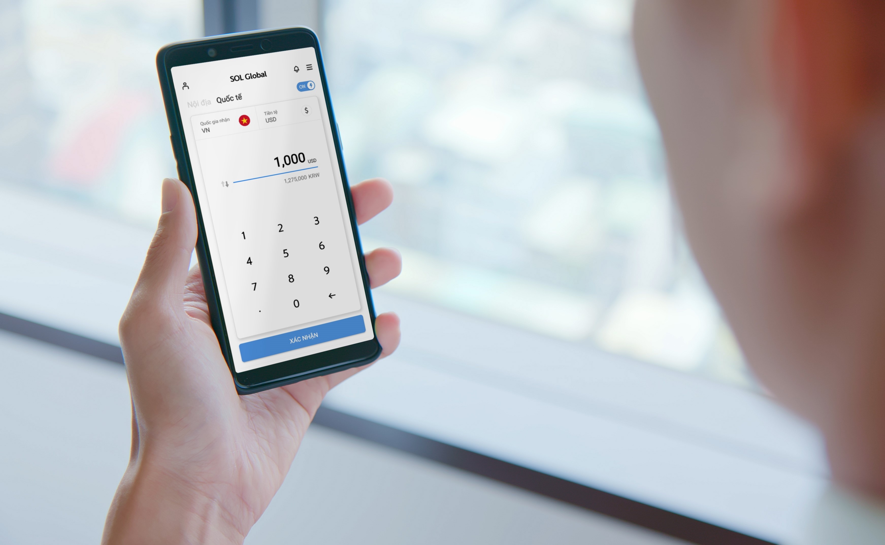 Zalo,  Ngan hang Shinhan Han Quoc anh 3